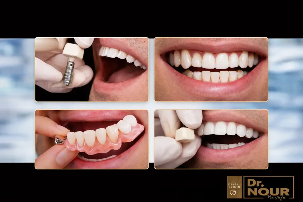 تركيب الأسنان بالصور